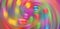 Patel rainbow vivid circular fluid colors shiny forms, abstract design, energy pattern