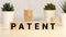 Patent word on block concept