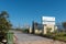 PATERNOSTER, SOUTH AFRICA, AUGUST 21, 2018: Entrance gate of the Cape Columbine Lighthouse in the Cape Columbine Nature Reserve