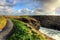 Path along the cliffs of Kilkee in Ireland.