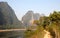 A path alongside the Li River between Guilin and Yangshuo in Guangxi Province, China