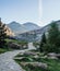 Path in the Arazas river valley in the Ordesa y Monte Perdido national park in the Pyrenees