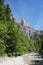 A path through Berchtesgaden National park from Ramsau to Weissbach bei Lofer