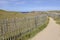 Path in the dunes of Quiberon in France