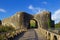 Path Going Under Stone Archway