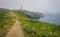 Path leading to Cabo Mayor Lighthouse, Santander, Cantabria