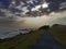 Path leading to ocean Forster Australia