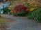 Path at Lithia park entrance side facing main street