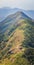 Path on mountain trail, countryside landscape, autumn, nobody, Lantau Island, Hong Kong