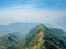 Path on mountain trail, countryside landscape, autumn, nobody, Lantau Island, Hong Kong