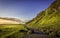 Path next to Seljalandsfoss Waterfall in Iceland