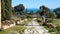 Path in the Roman Villas of Carthage