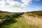 Path running along the top of ilkley moor