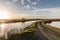 Path in the salt marshes