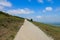 Path on Slope, White Cliffs of Devon