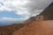 Path to the beautiful Bay of Balos in Crete