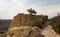 The path to a breathtaking view of the grand canyon