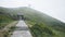 Path to gate on Wugong Mountain in Jiangxi, China