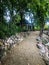 Path to gazebo at botanical garden