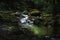 Path to the geroldsau waterfalls of the black forest Schwarzwald, Baden-Wuerttemberg, Germany