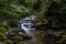 Path to the geroldsau waterfalls of the black forest Schwarzwald, Baden-Wuerttemberg, Germany