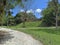 The Path to Grandeur: A Tree-Lined Journey to Tikal\\\'s Grand Plaza, Guatemala