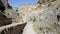 Path to Our Lady of Jaraba Sanctuary at Barranco de la Hoz Seca canyon