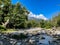 The path to vathre alongside Fonias river in Samothrace