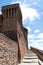 Path to the venetian Rocca Manfrediana di Brisighella Fortress of Brisighella Italy