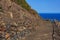 Path to the Volcano Monte Nero of Linosa