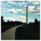 Path to Washington Monument in Washington, DC