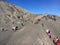 The path towards Mount Bromo Volcano Crater in Central Java, Indonesia