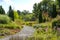 Path Through A Tranquil Manicured Garden