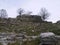 path trough rocks and mountain path in Zagoria Ioannina Greece