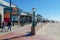 Path and walkway along Mission Beach, San Diego, California, USA.