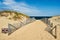 Path way to the beach at Cape Cod