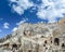 The paths inside Selime Cathedral. Selime Monastery in Cappadocia, Turkey. Selime is town at the end of Ihlara Valley