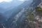 Paths lost along the paths of the Apuan Alps in Tuscany. Gothic line dating back to the World War. forgotten and abandoned places