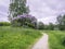 Pathway across the meadow