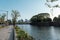 Pathway around Imperial palace in Chiyoda district