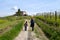 Pathway from Barolo to Monforte dâ€™Alba among the most famous and historic Barolo