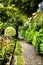 Pathway in a Beautiful Garden at Monte above Funchal Madeira