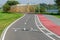 Pathway for cyclists and walkers in Maryino