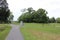 Pathway inside the Serpent mound park