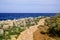 Pathway stone to access beach in Antibes Juan-les-Pins France