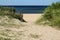 Pathway to Beach at Ocean View Beach in Norfolk, VA