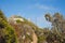 Pathway to iconic Cape Point lighthouse