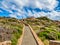 Pathway to viewpoint of Sugarloaf Rock and surroundings of Cape