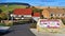 The pathway to the village and harbour, in Staithes, near Scarborough, in North Yorkshire.