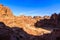 Pathway up to the monastry at Petra the ancient City Al Khazneh